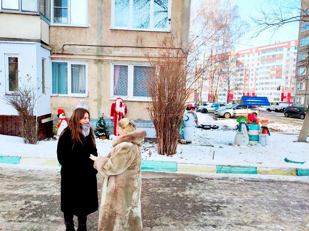 Во всероссийском конкурсе «Лучший зимний двор России» участвуют дворы Саранска