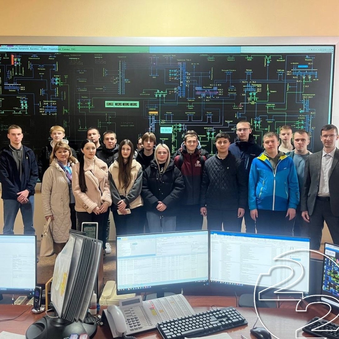 В Саранске в рамках профориентации школьники побывали на экскурсии по энергетическим объектам