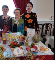 Ветеранская организация Пролетарского района приняла участие в выставке «Дары осени»