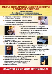 Администрация Пролетарского района г.о. Саранск доводит до жителей района основные правила пожарной безопасности при использовании электрического, газового, печного оборудования