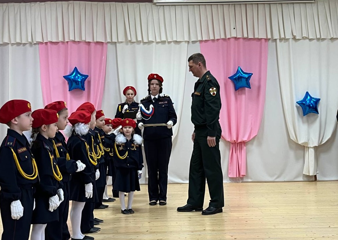 В городском округе  Саранск прошли посвящения в «Юные кадеты»