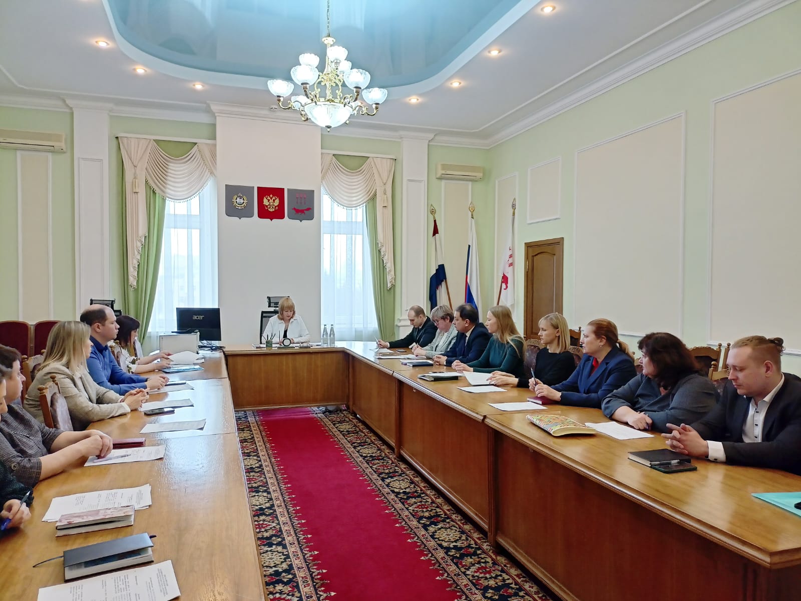 В Администрации городского округа Саранск проведено заседание комиссии по сокращению неформальной занятости в хозяйствующих субъектах, действующих на  территории городского округа Саранск
