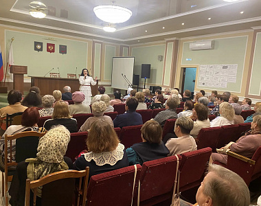 В Администрации Октябрьского района г.о. Саранск состоялся праздничный концерт, посвящённый Дню пожилого человека